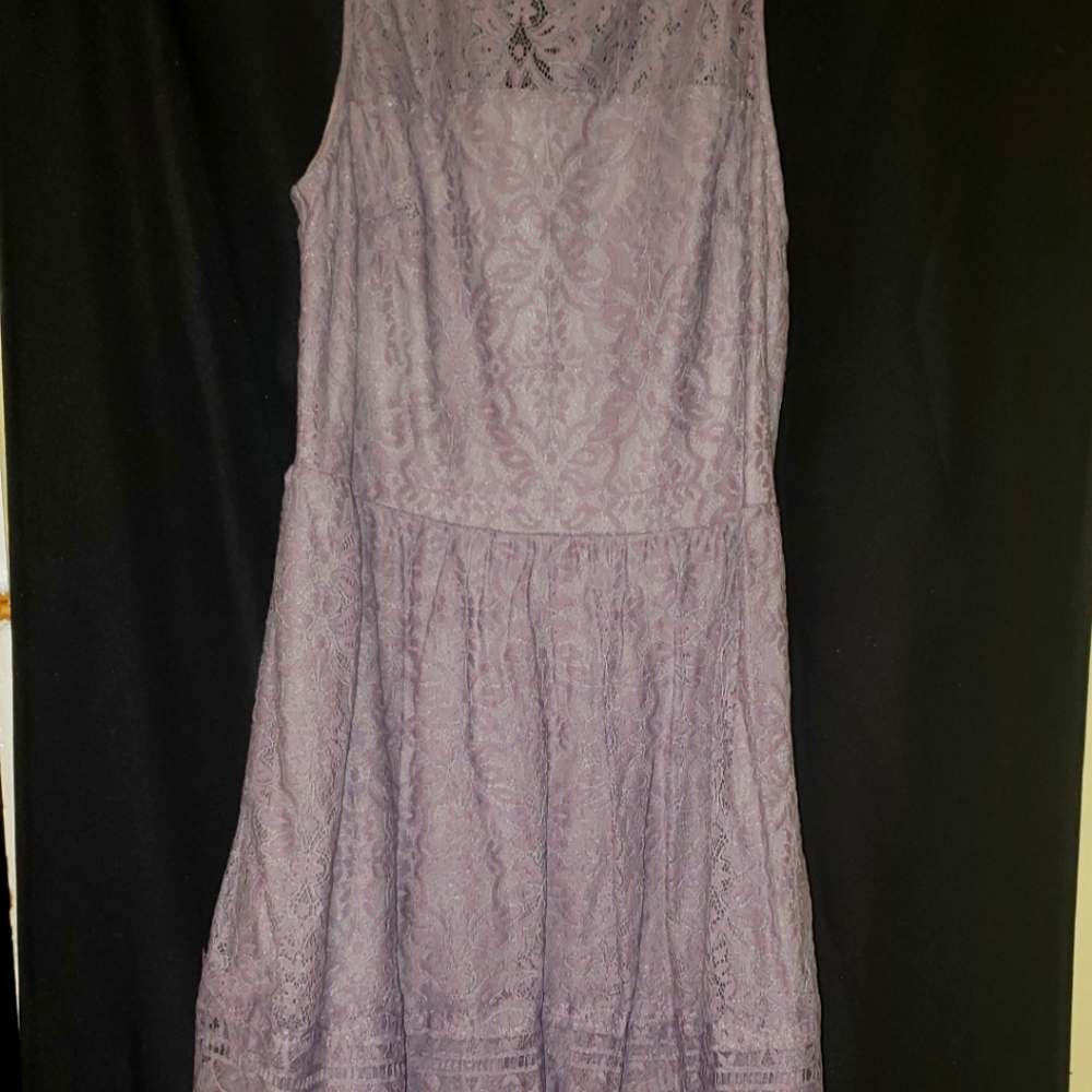 Lilac casual dress